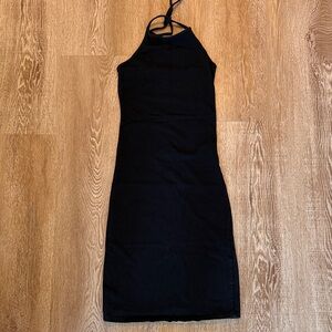 Brandy Melville Black Halter Midi Dress